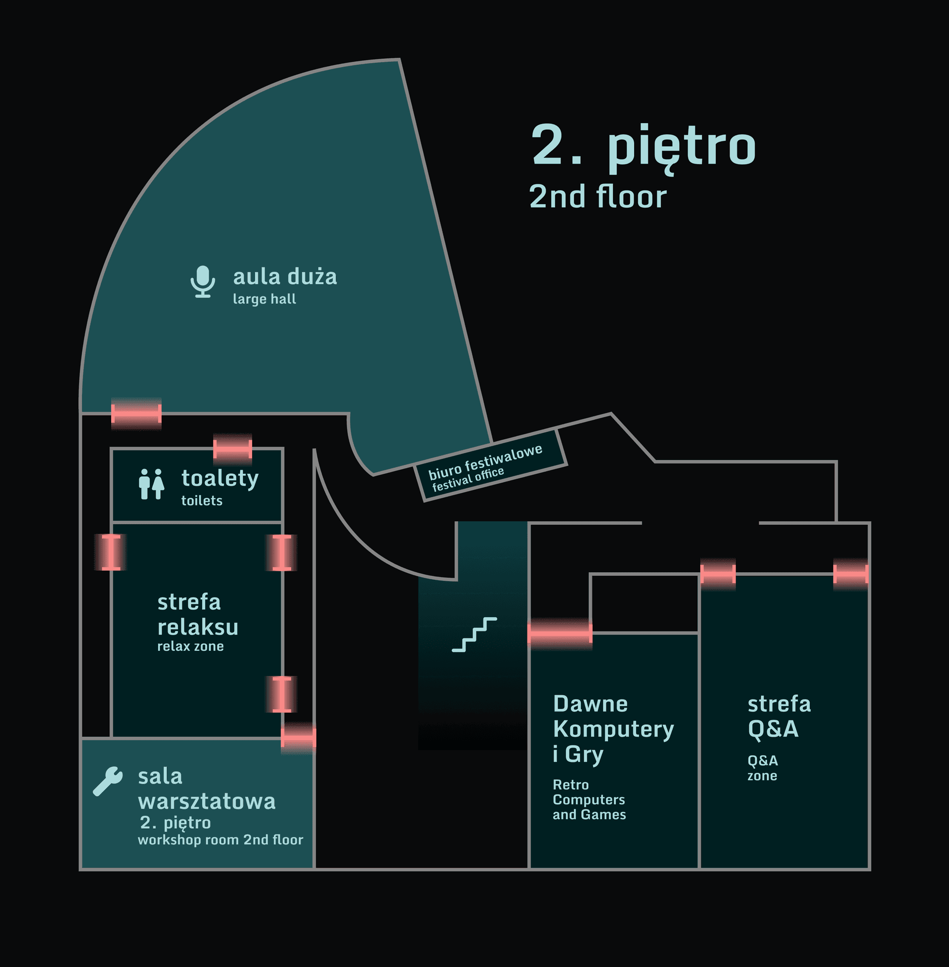 2nd floor map